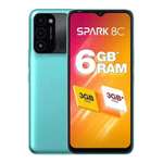 Tecno Spark 8C (Turquoise Cyan, 64 GB,3 GB RAM)